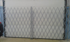 Изготовление раздвижных ворот решетчатого типа