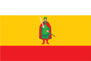 Флаг Рязанской Области, именно в области много наших контрагентов.