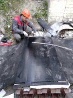 Стыковка конвейерных лент методом горячей вулканизации на цементном заводе