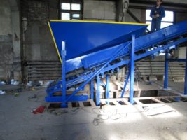 Изготовление ленточного конвейера для мусороперерабатывающего предприятия