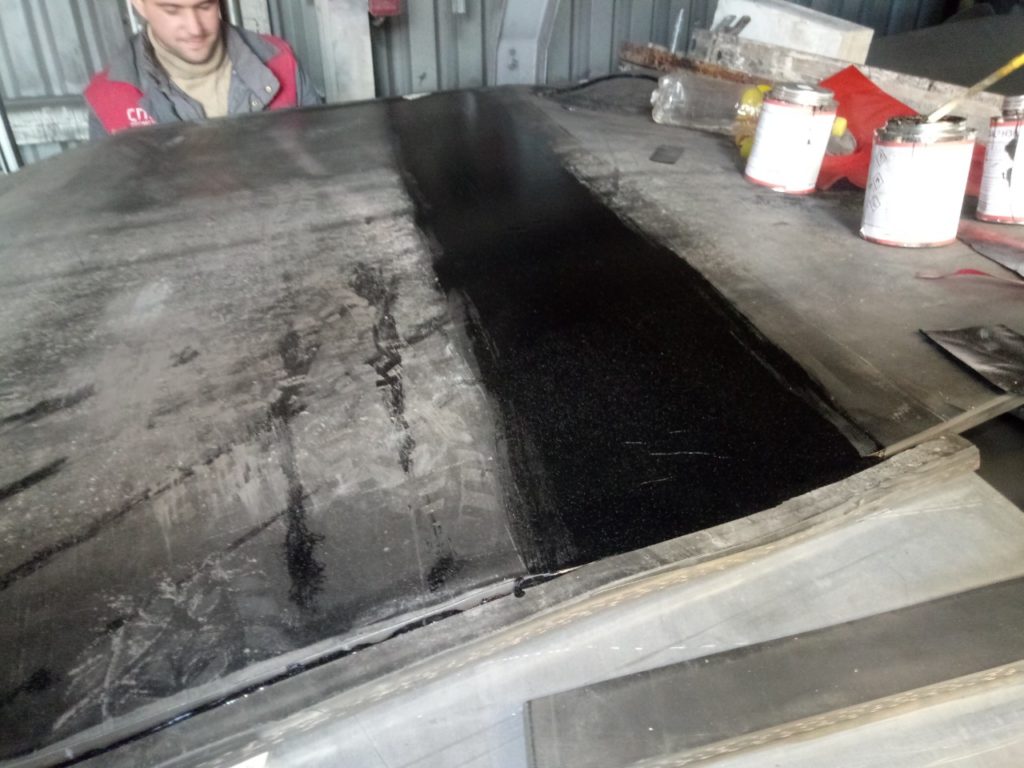 Стыковка конвейерных лент методом горячей вулканизации специалистами СпецПромСтрой