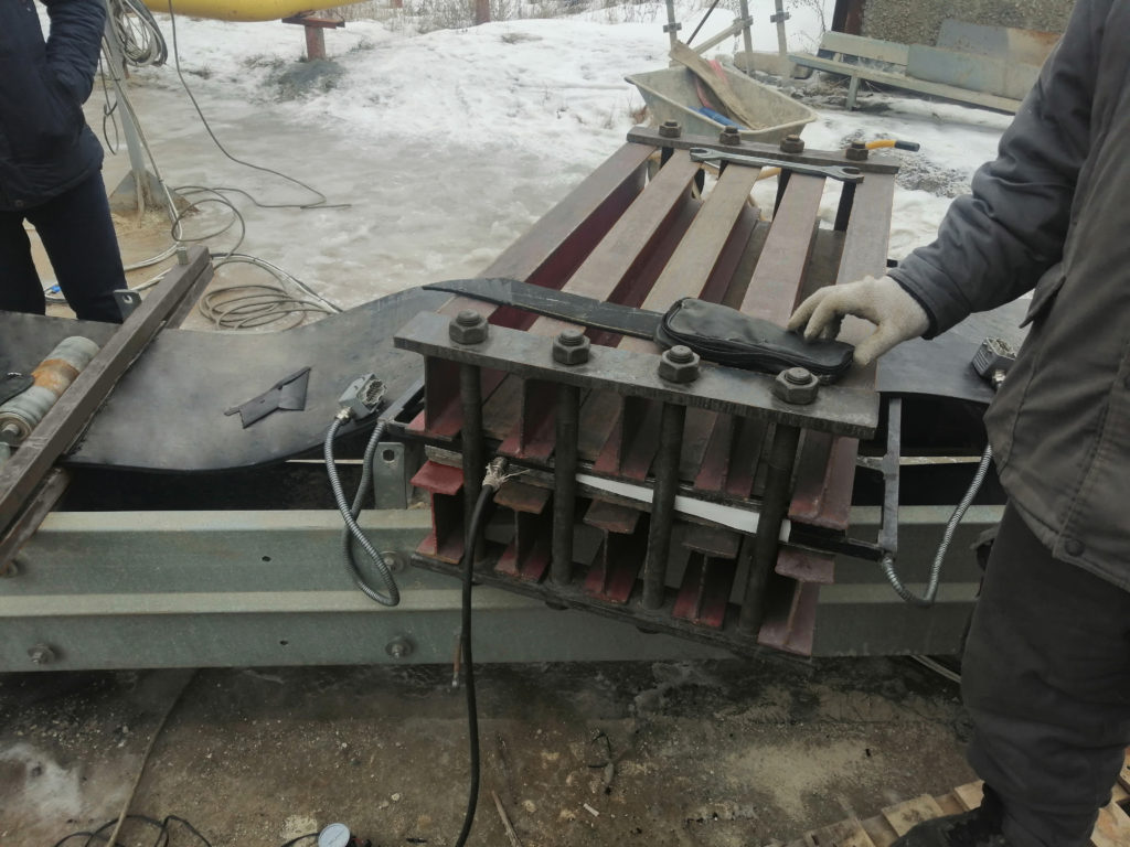 Подбор и стыковка ленты на асфальто-бетонном заводе
