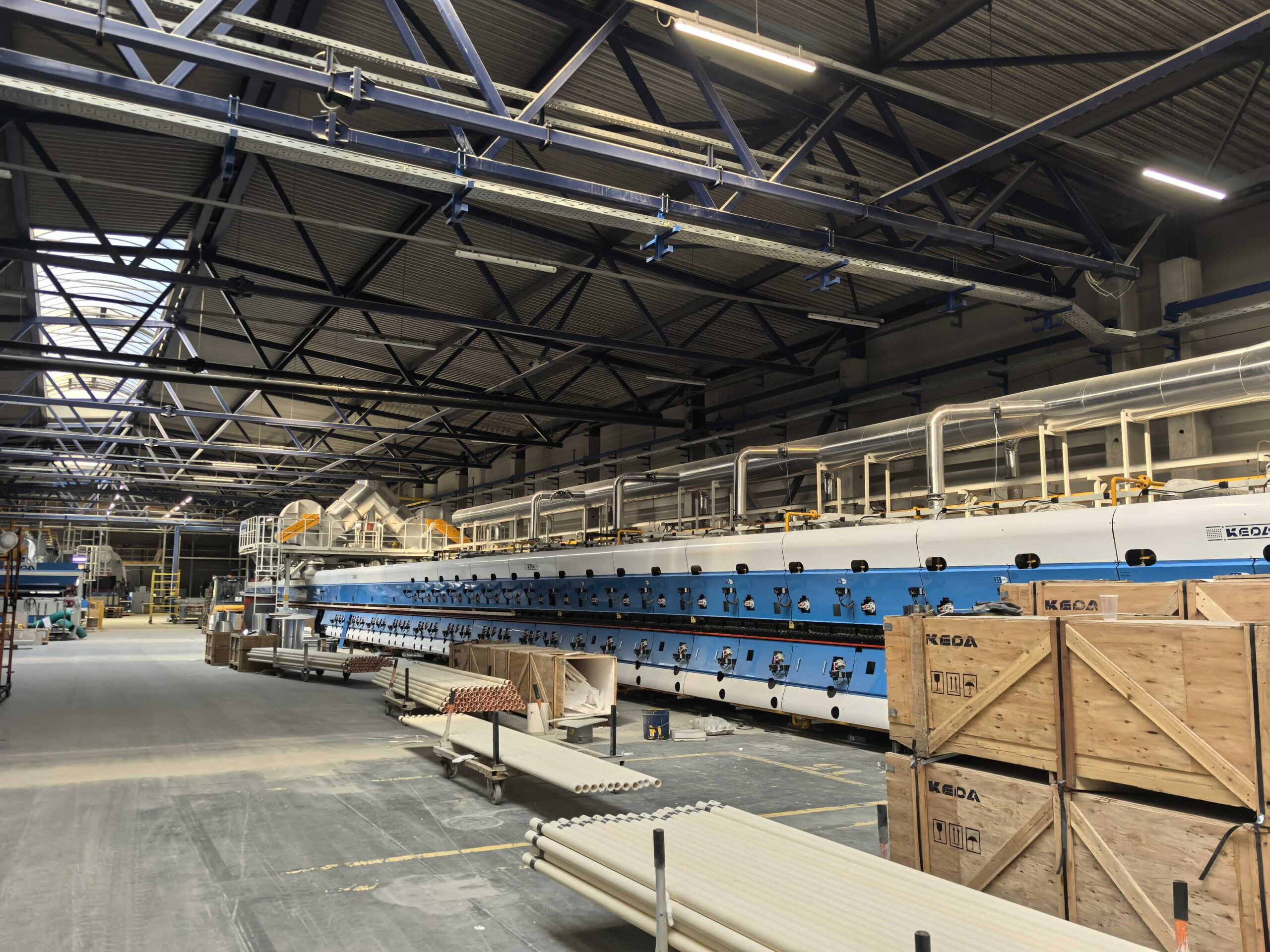 Монтаж оборудования из Китая