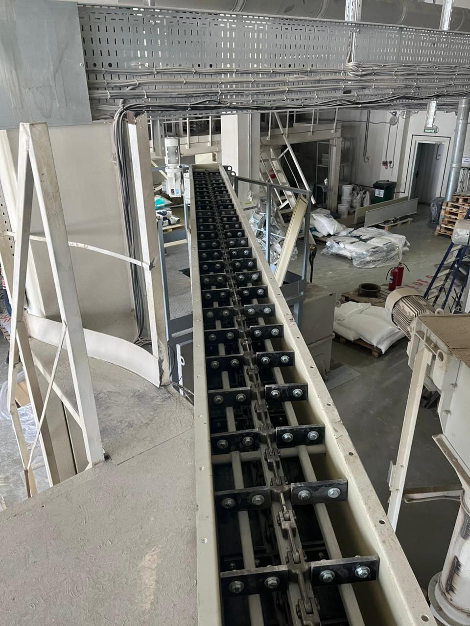 Установка Конвейера скребкового