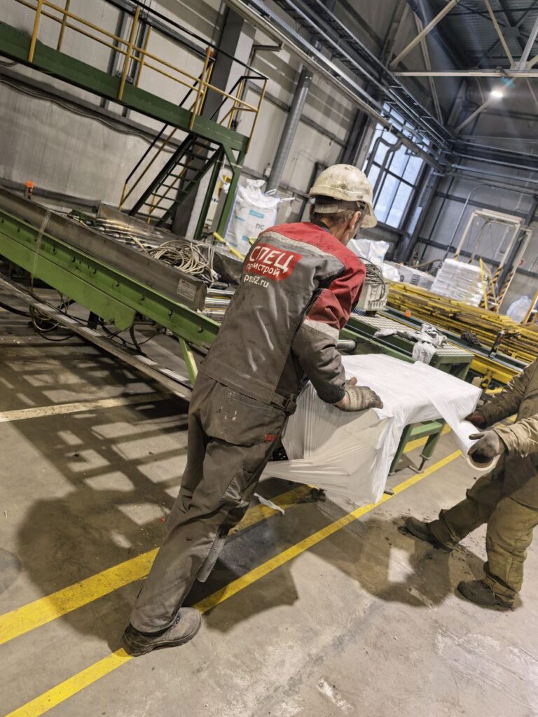 Демонтаж упаковочной конвейерной системы