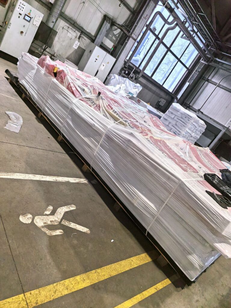 Демонтаж упаковочной конвейерной системы