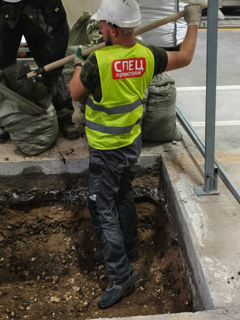 монтаж коммуникаций для подключения нового оборудования