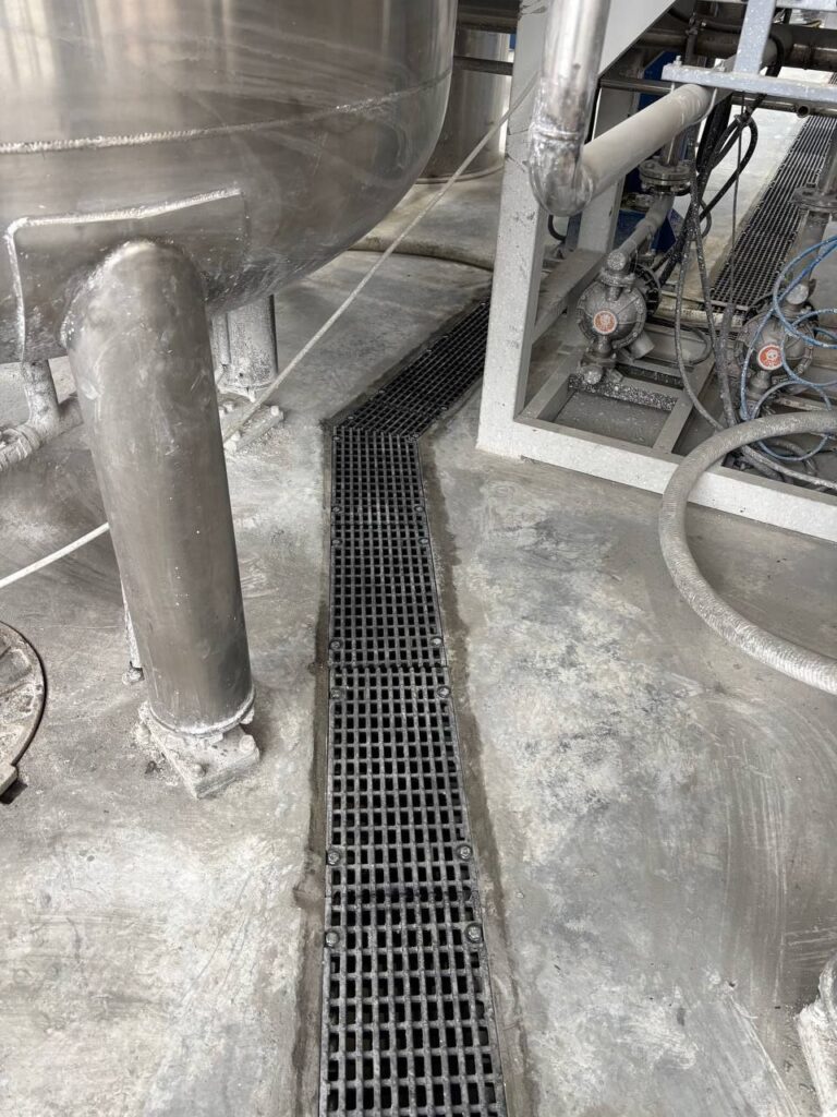 работы по обустройству дренажной системы линии пропитки