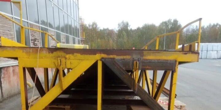 Срочный ремонт и восстановление несущей способности погрузочной эстакады (рампы)
