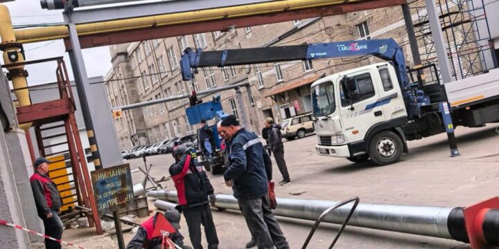 Монтаж магистрального трубопровода ГПУ 219 мм